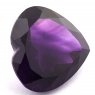 Ярко-фиолетовый аметист сердце, вес 21.43 карат, размер 20х19.5мм (amth0297)