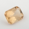 Золотистый берилл гелиодор формы октагон, вес 2.46 карат, размер 10.4х7.6мм (beryl0158)