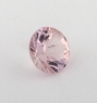Бледно-розовый берилл морганит формы круг, вес 0.58 карат, размер 5.7х5.6мм (beryl0197)