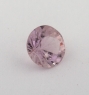 Бледно-розовый берилл морганит формы круг, вес 0.5 карат, размер 5.7х5.6мм (beryl0198)