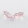 Пара розовых бериллов морганитов формы овал, общий вес 1.01 карат, размер 5.9х4.9мм (beryl0215)