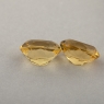 Пара ярко-желтых бериллов гелиодоров формы овал, общий вес 2.74 карат, размер 8.2х6.1мм (beryl0255)