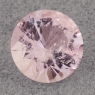 Розовый берилл морганит точной огранки формы круг, вес 1.1 кт, размер 7.1х7.1х4.5 мм (beryl0375)