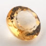 Бледно-желтый цитрин круг, вес 11.61 карат, размер 15.1х15мм (citrin0135)