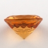 Оранжево-желтый цитрин круг, вес 10.49 карат, размер 15.15х15.1мм (citrin0140)
