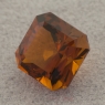 Тёмно-оранжевый цитрин отличной российской огранки формы октагон, вес 1.89 карат, размер 7х7мм (citrin0214)