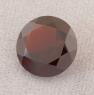 Гранат пироп-альмандин формы круг, вес 7.7 карат, размер 12.94х12.94мм (garnet0090)