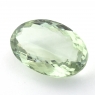Зелёный кварц (зелёный аметист, празиолит) овал, вес 37.4 карат, размер 29.3х18.9мм (gquartz0055)