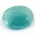 Зеленовато-голубой грандидьерит овал, вес 7 карат, размер 15.4х11.9мм (grand0023)
