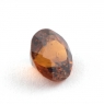 Коричневато-оранжевый гранат гессонит формы круг, вес 0.87 карат, размер 5.9х5.8мм (hess0054)