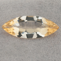 Золотистый топаз империал точной огранки формы маркиз, вес 2.38 кт, размер 16х6.3x3.5 мм (imperial0133)