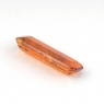 Оранжевый кианит формы октагон, вес 0.81 карат, размер 9.7х3.4мм (kyanite0061)