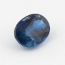 Синий кианит формы овал, вес 1.8 карат, размер 8.2х6.15мм (kyanite0066)