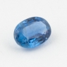 Синий кианит формы овал, вес 1.56 карат, размер 8х5.8мм (kyanite0073)