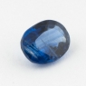 Синий кианит формы овал, вес 1.61 карат, размер 8.2х6.4мм (kyanite0077)