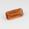 Оранжевый кианит формы октагон, вес 0.51 карат, размер 7х3.1мм (kyanite0081)