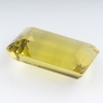 Лимонный кварц октагон, вес 52.74 карат, размер 30.1х18.4мм (lquartz0040)