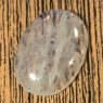 Лунный камень (беломорит) овал вес 45.88 карат, размер 32.4х23.5мм (moon0055)