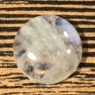 Лунный камень (беломорит) круг вес 20.26 карат, размер 18.7х18.7мм (moon0059)