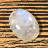 Лунный камень (беломорит) овал вес 17.02 карат, размер 18.8х14мм (moon0065)