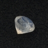 Огранённый лунный камень (беломорит) круг вес 0.6 карат, размер 5.2х5.15мм (moon0074)