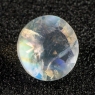 Ограненный лунный камень круг, вес 1.74 карат, размер 8х8мм (moon0082)