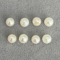 Белый пресноводный жемчуг круглый, диаметр 3.9-4.1 мм (pearl0009)