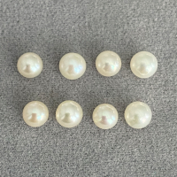 Белый пресноводный жемчуг круглый, диаметр 4.2-4.3 мм (pearl0010)
