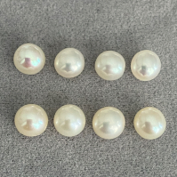 Белый пресноводный жемчуг круглый, диаметр 4.7-4.8 мм (pearl0012)