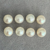 Белый пресноводный жемчуг круглый, диаметр 5.9-6.1 мм (pearl0017)