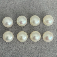 Белый пресноводный жемчуг круглый, диаметр 6.2-6.3 мм (pearl0018)