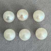 Белый пресноводный жемчуг круглый, диаметр 7.9-8.1 мм (pearl0022)