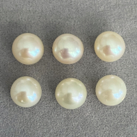 Белый пресноводный жемчуг круглый, диаметр 8.2-8.3 мм (pearl0023)
