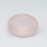 Розовый кварц овал средний вес 5.95 карат, размер 14х10мм (pquartz0072)