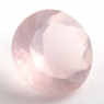 Розовый кварц круг, вес 12.92 карат, размер 17.9х17.9мм (pquartz0084)