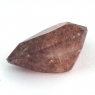 Земляничный кварц груша вес 5.17 карат, размер 14.1х10.5мм (quartzinc0058)
