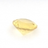 Жёлтый скаполит круг вес 0.88 карат, размер 6.6х6.6мм (sc0012)