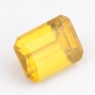 Золотистый сфен октагон вес 0.82 карат, размер 6х4.4мм (sphene0043)