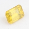 Золотистый сфен октагон вес 0.86 карат, размер 5.8х4.1мм (sphene0044)
