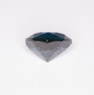 Тёмная зеленовато-синяя шпинель формы сердце, вес 3.73 карат, размер 9.7х9.1мм (spinel0329)