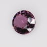 Темно-пурпурная шпинель круг, вес 1.3 карат, размер 6.6х6.6мм (spinel0367)
