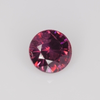 Пурпурно-малиновая шпинель круг, вес 1.25 карат, размер 6.3х6.3мм (spinel0370)