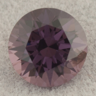 Пурпурная шпинель точной огранки формы круг, вес 1.1 кт, размер 6.3х6.3x4.2 мм (spinel0453)