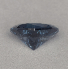 Серо-голубая шпинель точной огранки формы сердце, вес 1.08 кт, размер 6.33х7.09x3.78 мм (spinel0556)