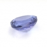 Фиолетово-синий танзанит круг вес 0.96 карат, размер 6х6мм (tanz0100)