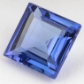 Синий танзанит квадрат, вес 3.07 карат, размер 8.5х8.5мм (tanz0154)