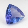 Фиолетово-синий танзанит триллион, вес 1.84 карат, размер 8.7х8.5мм (tanz0162)