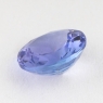 Фиолетово-синий танзанит круг, вес 0.8 карат, размер 6.1х6.1мм (tanz0169)
