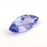 Фиолетово-синий танзанит маркиз, вес 0.7 карат, размер 10х4.6мм (tanz0250)