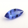 Фиолетово-синий танзанит маркиз, вес 0.92 карат, размер 10х4.6мм (tanz0251)